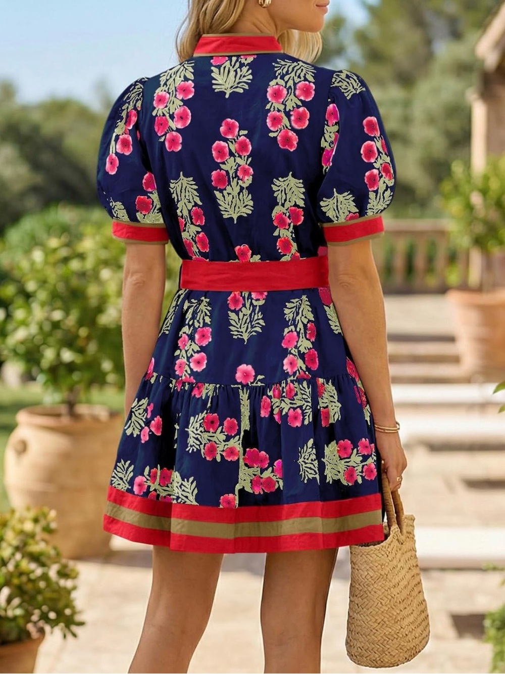 Mini button down dress - Picture 3 of 3